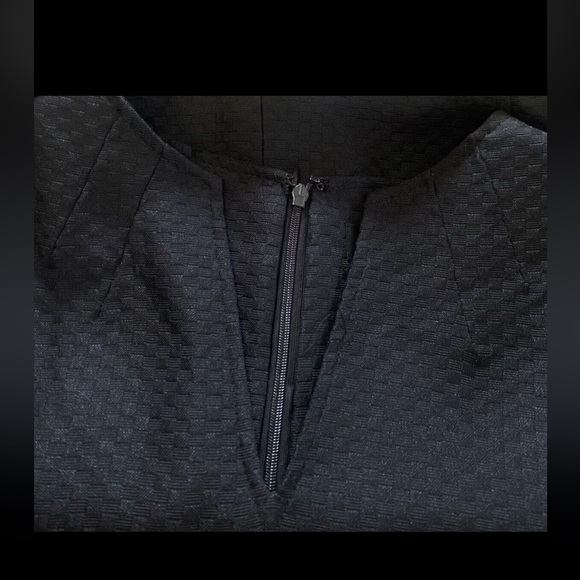 NWT Tahari Women’s Black/White/Citrine Sleeveless Sheath Dress Size 10 MSRP $138 - Picture 3 of 11